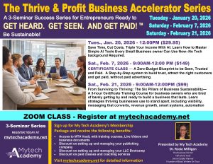 The Thrive & Profit Business Accelerator Series